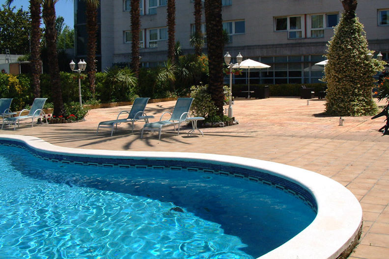 Hotel Air Penedes 维拉弗兰卡宾纳戴斯 设施 照片